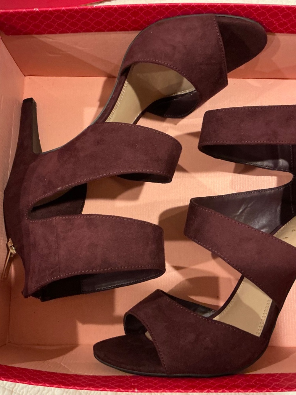 MAKE ME AN OFFER! 😊 Burgundy Kelly and Katie shoes